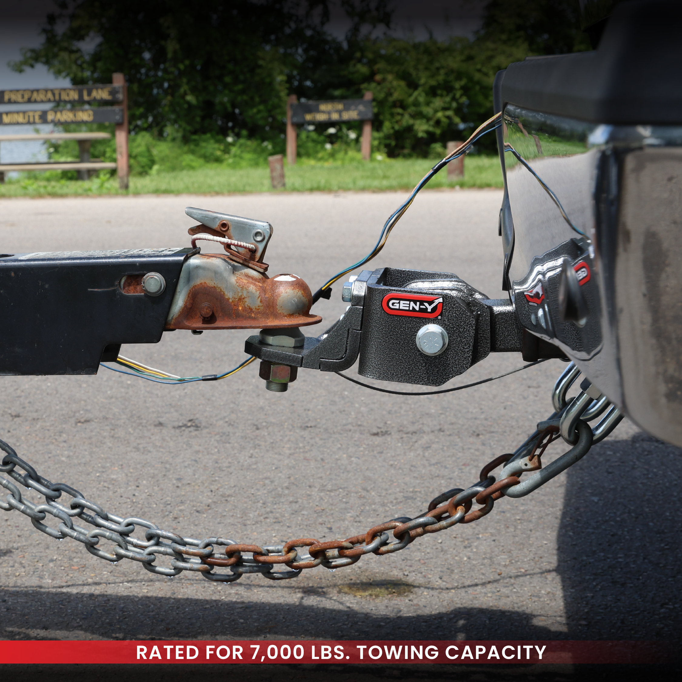 The Glyder 7K (Torsion-Flex) Ball Mount (2" Shank)