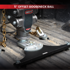 GoosePuck 5" Offset Ball Puck System