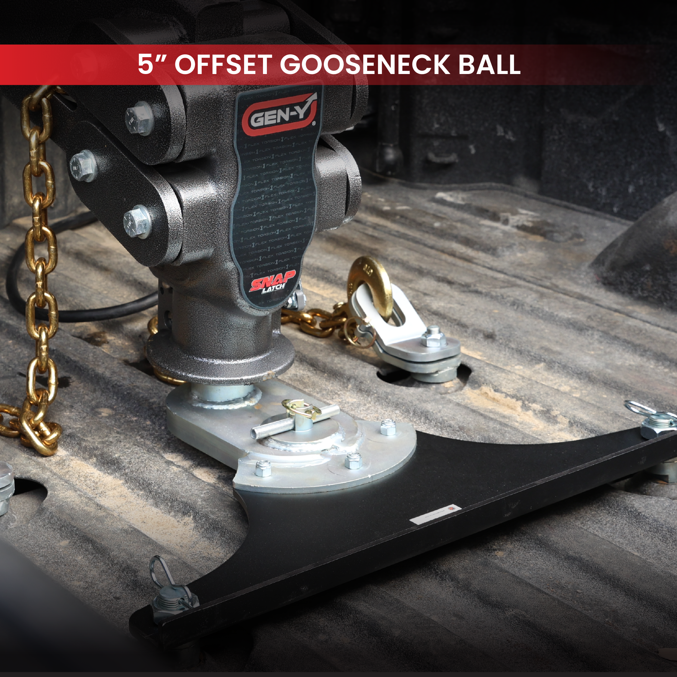 GoosePuck 5" Offset Ball Puck System