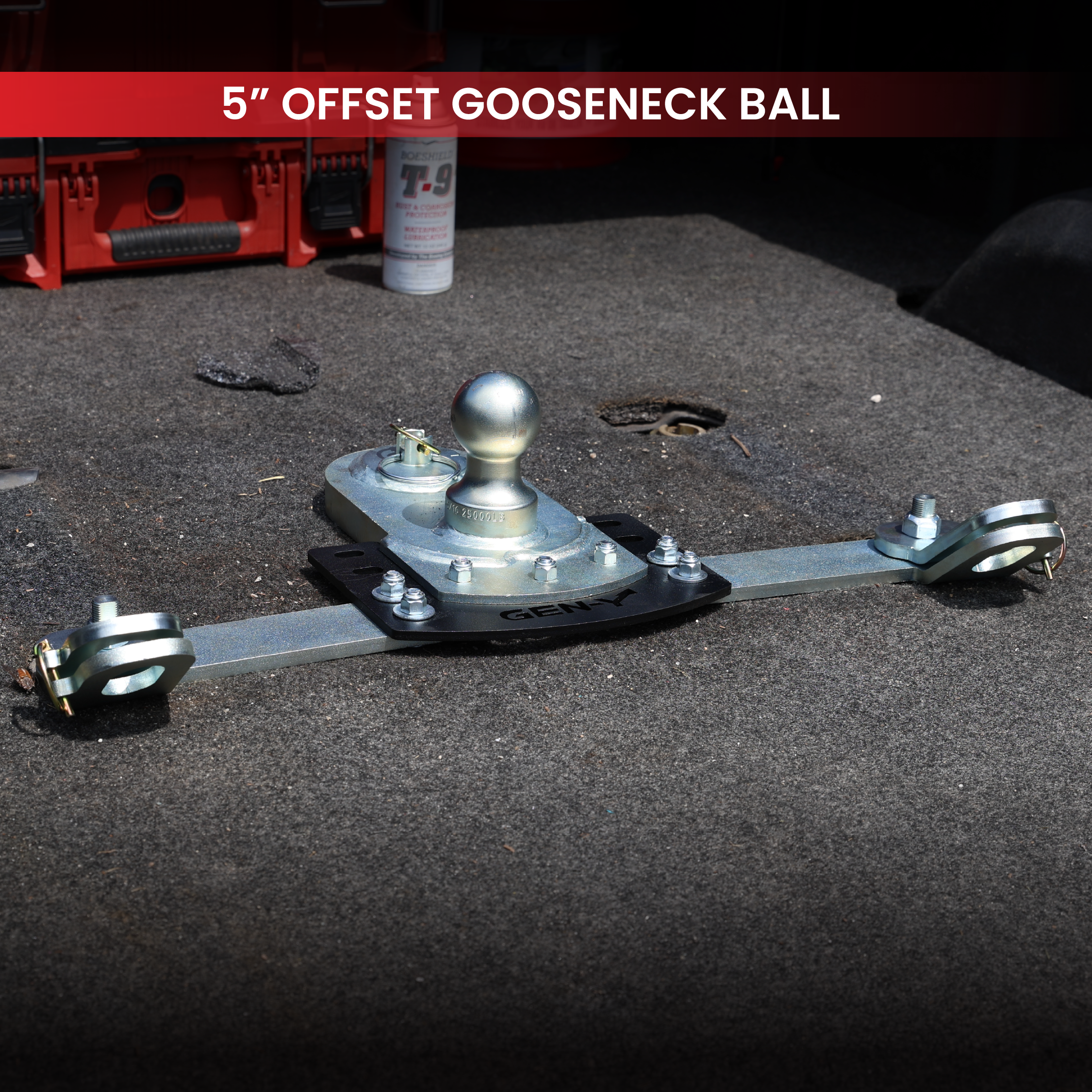 GoosePuck 5" Offset Ball Puck System (GEN 2)