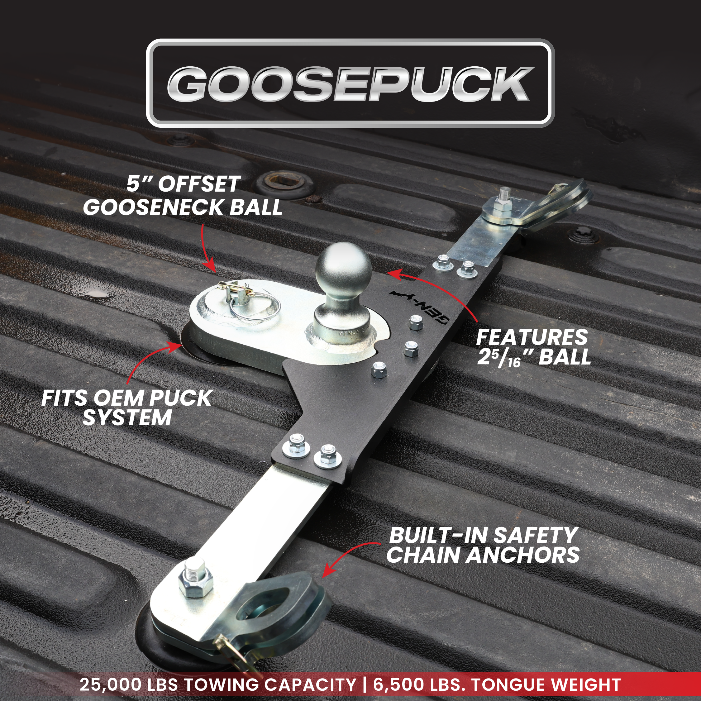 GoosePuck GEN 2 5" Offset Ball Puck System