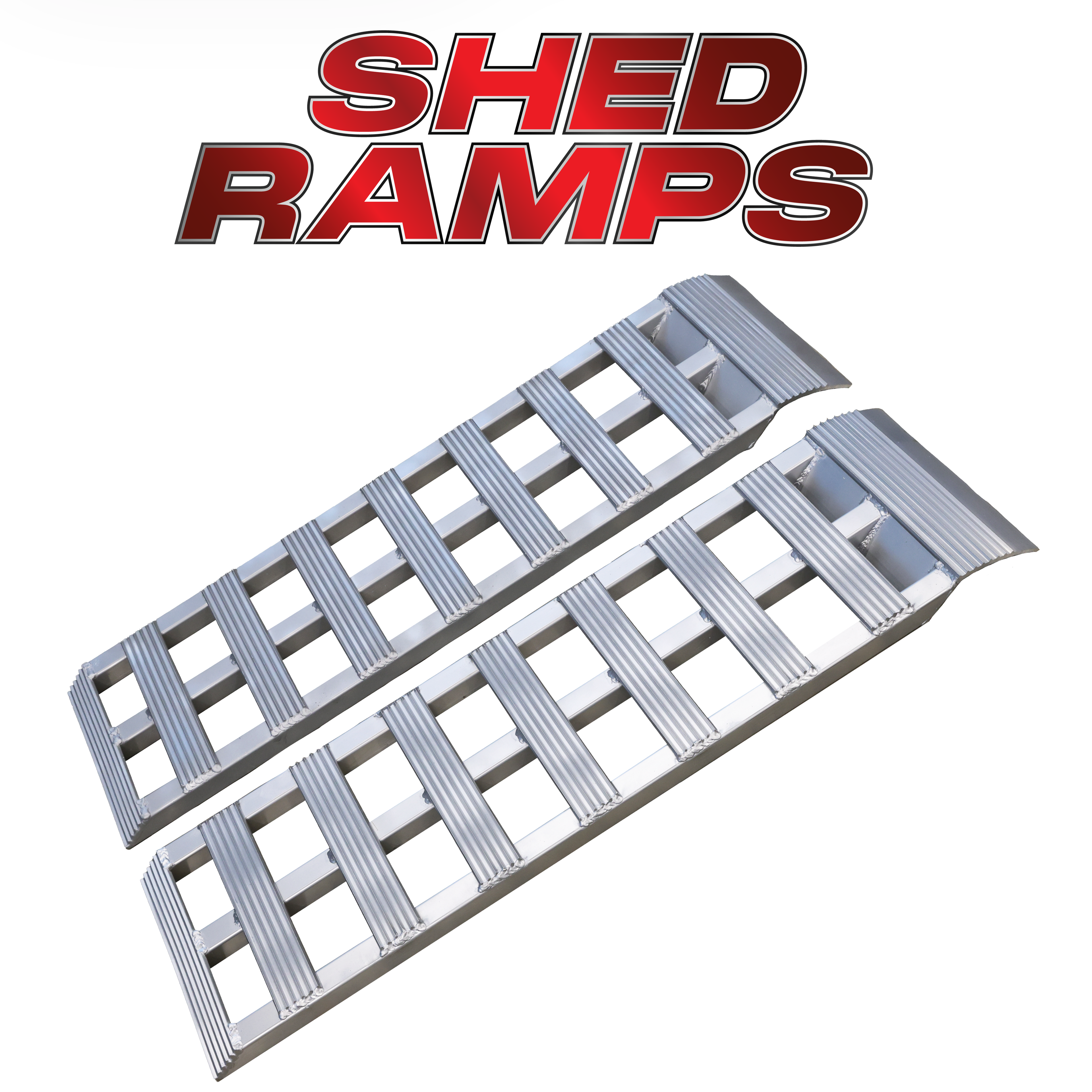 Lightweight Aluminum Shed Ramps