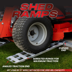 Aluminum Shed Ramps