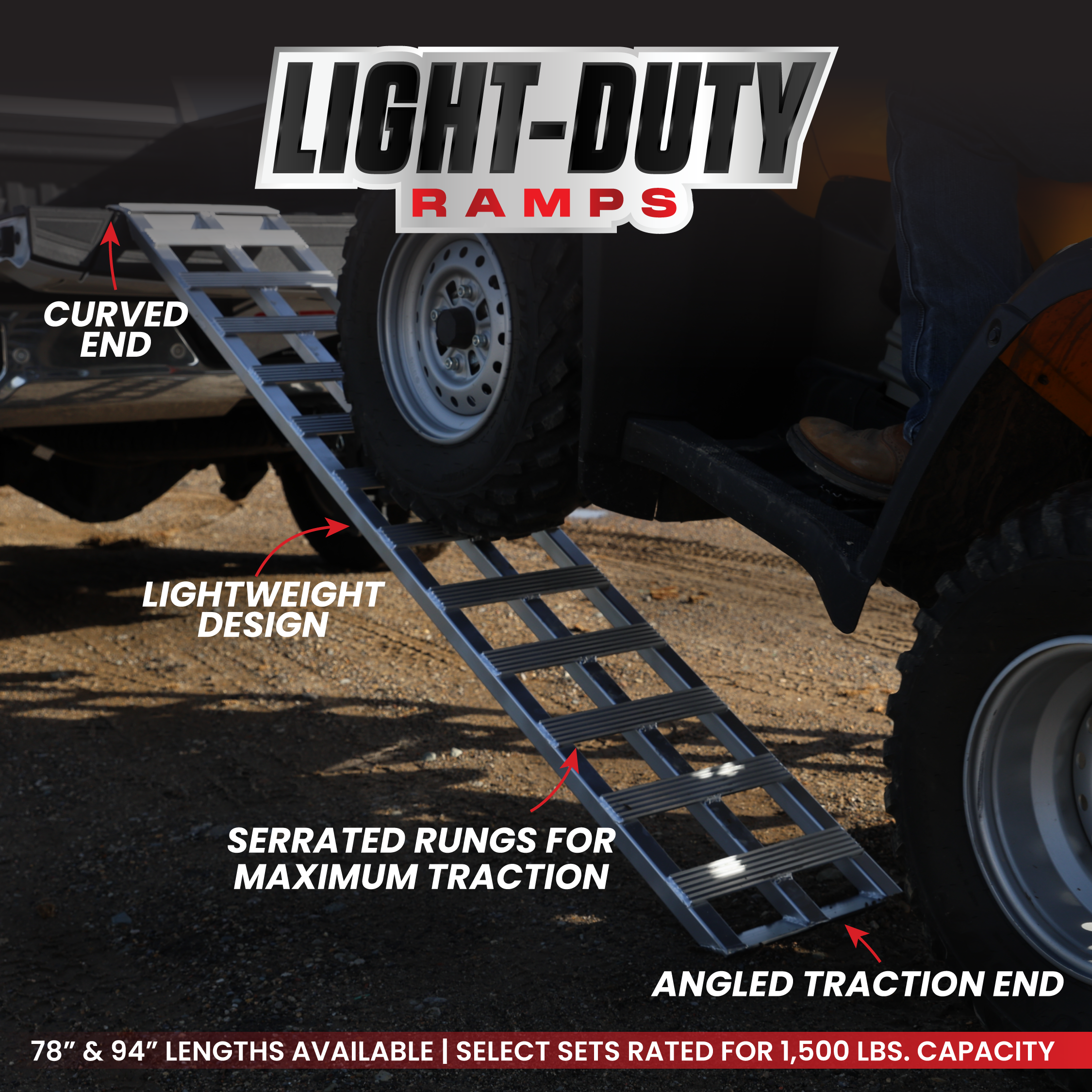Light-Duty Aluminum Loading Ramps