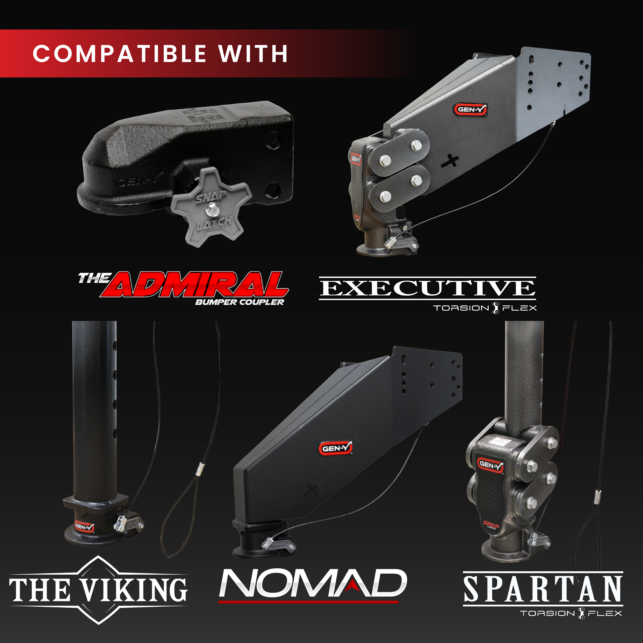 InfiniteRule SnapLatch Coupler Lock with Guard Ball