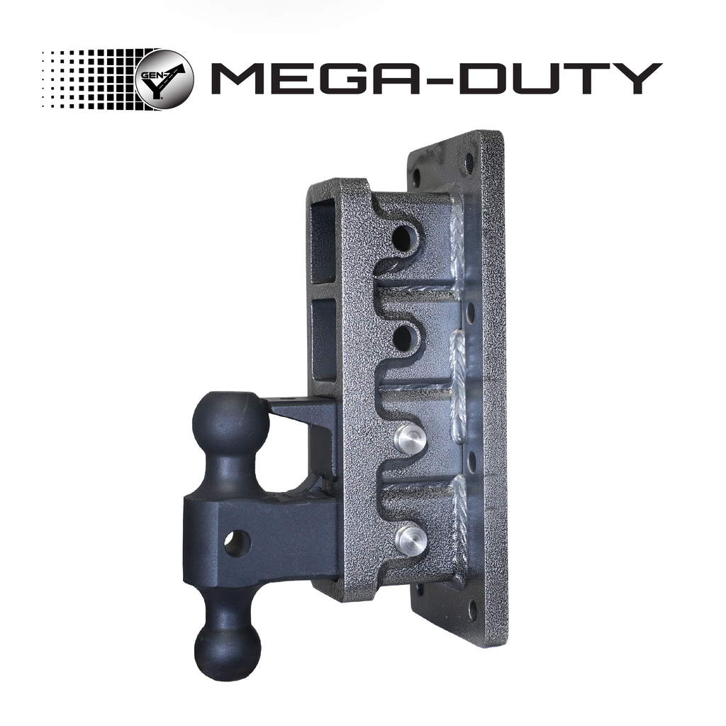 The MEGA-DUTY Bolt-On Adjustable Hitch