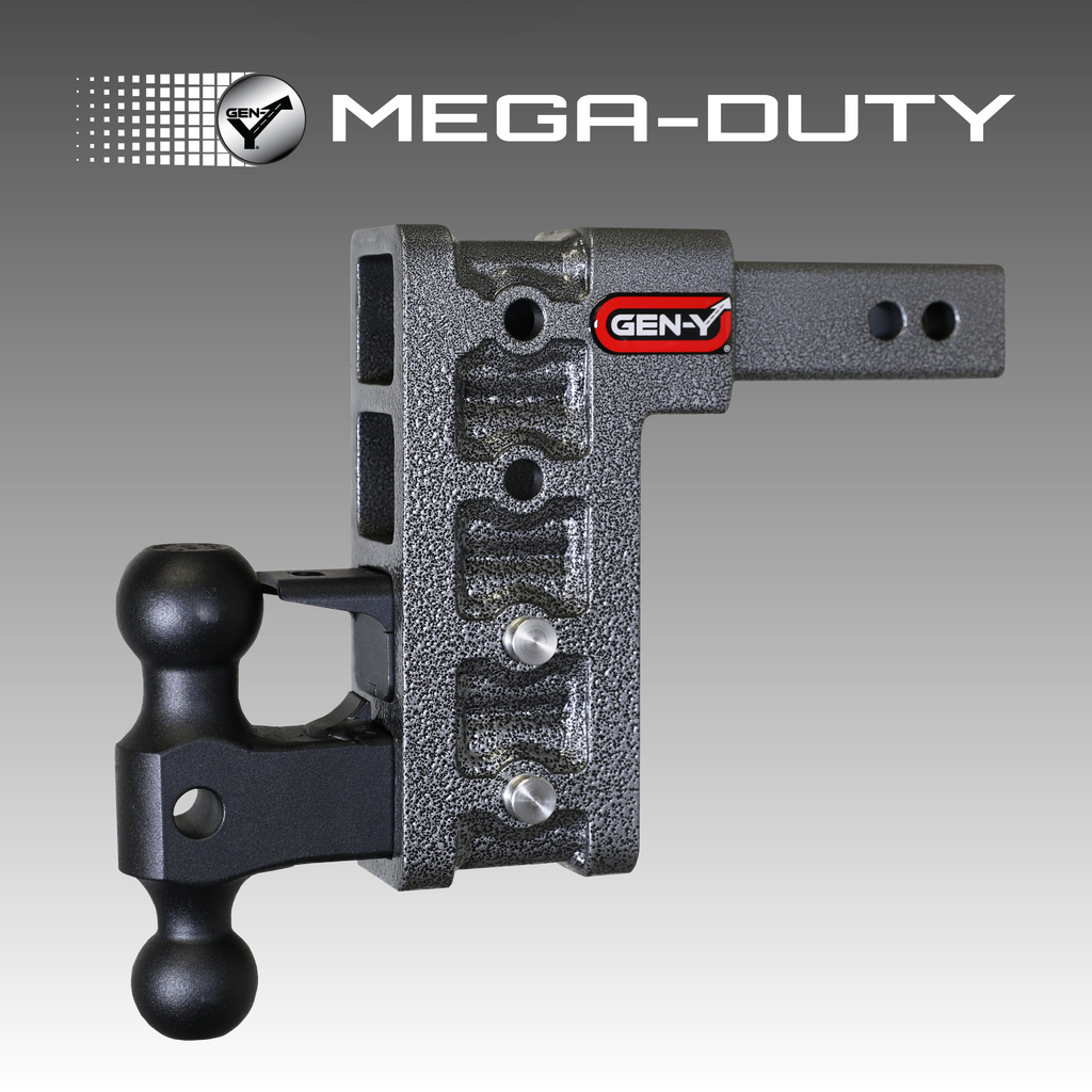 The MEGA-DUTY 10K Drop Hitch (2" Shank)