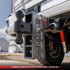 The MEGA-DUTY 16K Drop Hitch (2" Shank)