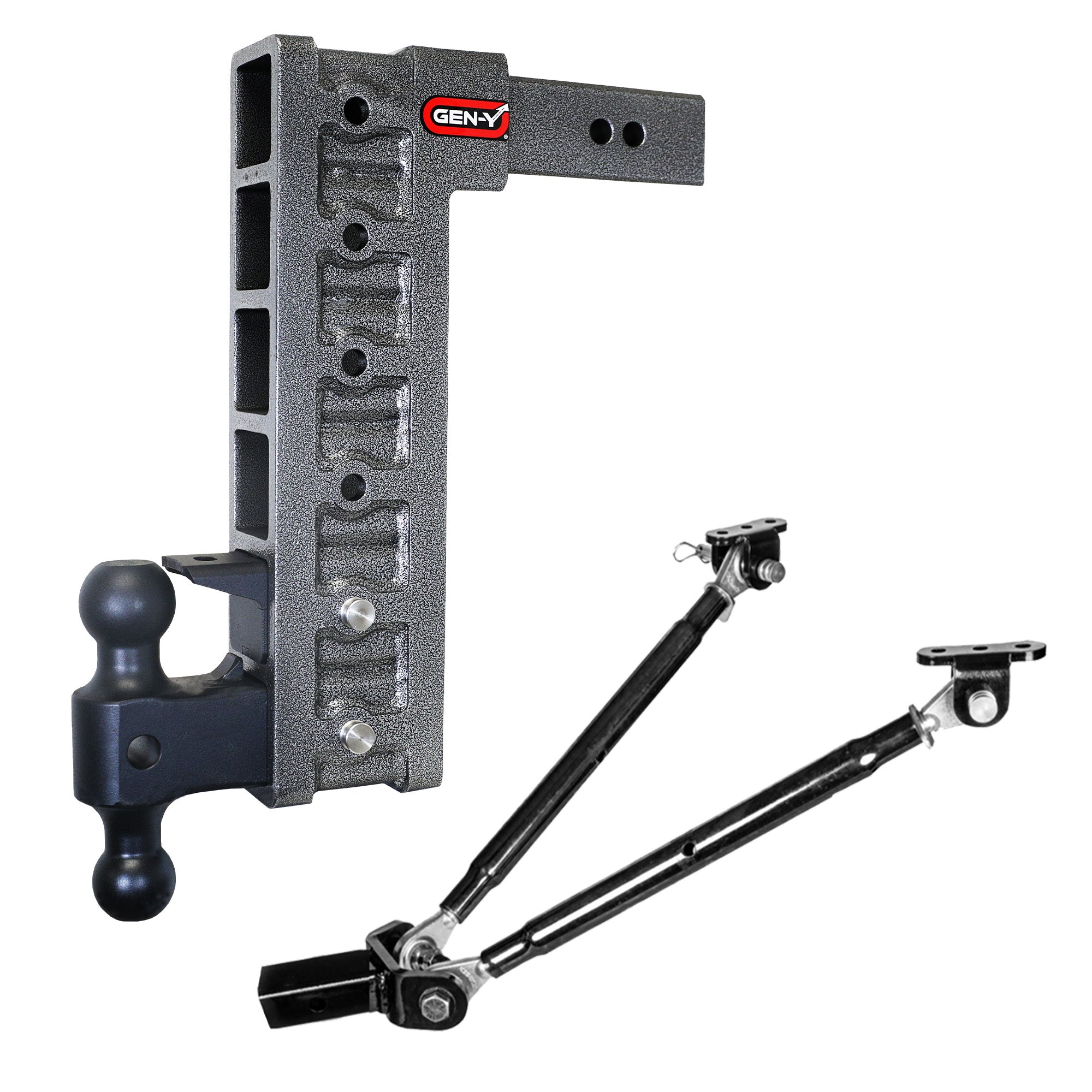 The MEGA-DUTY 21K Drop Hitch (2 ½" Shank)