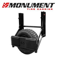 MONUMENT Tire Carrier - Grand Design Lineage Model F Unit