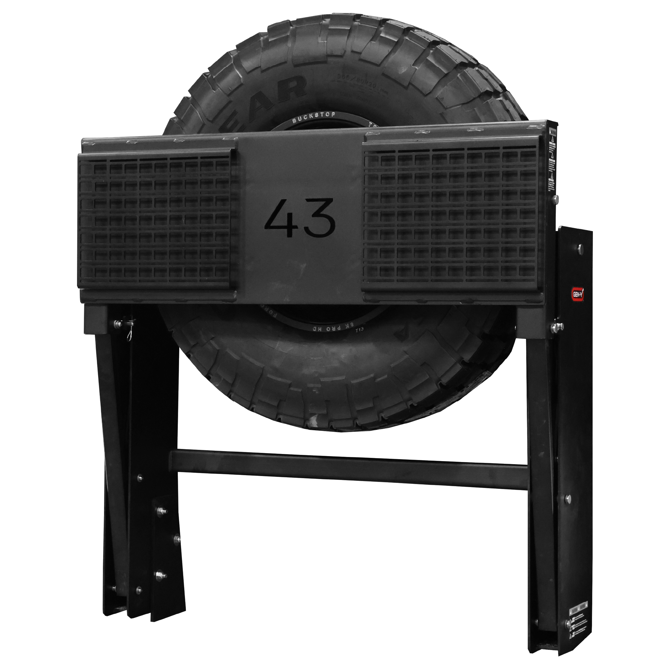 GEN-Y VENTURE tire carrier (model GH-105547), shown closed