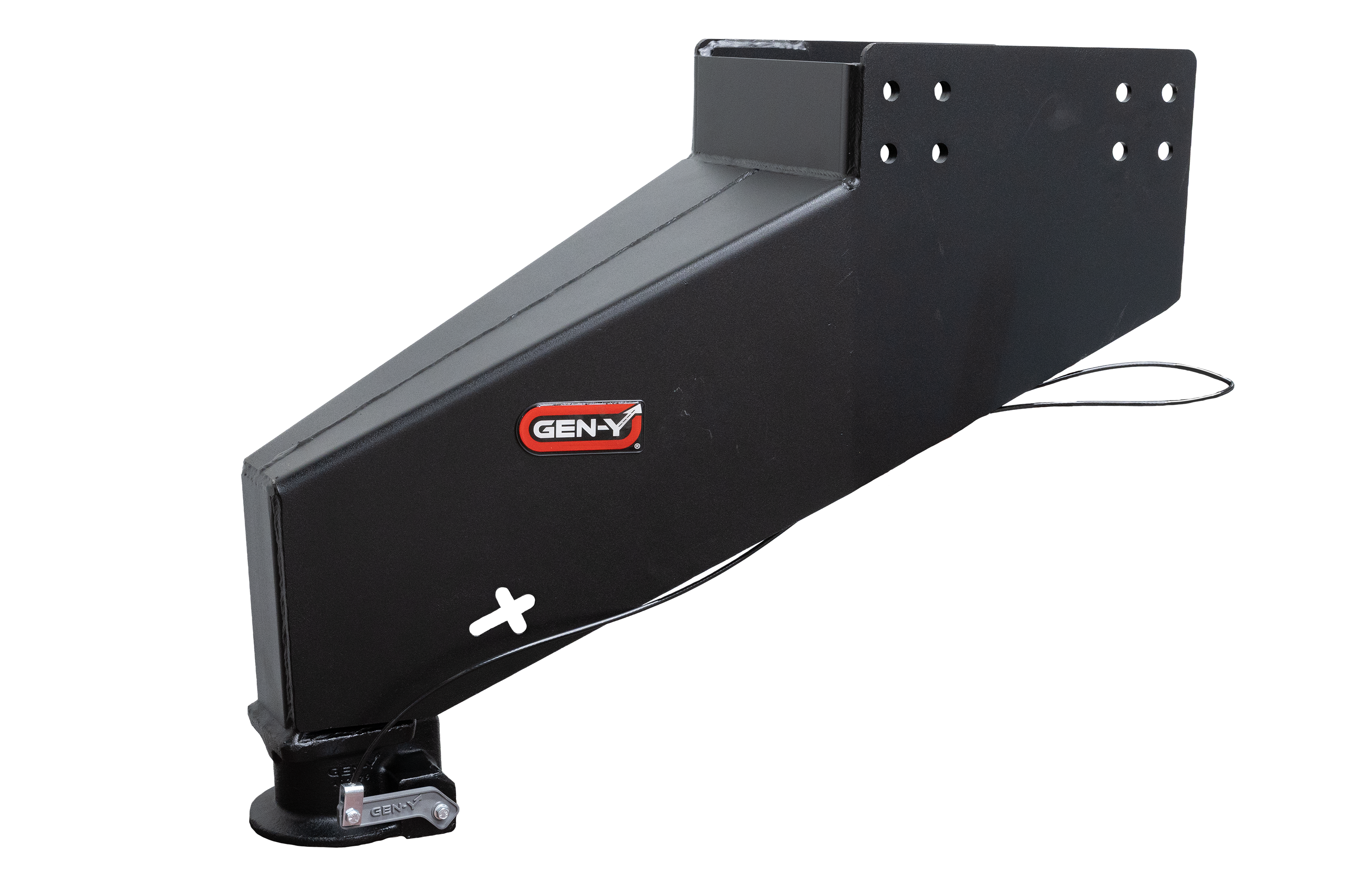 The NOMAD Fifth Wheel-to-Gooseneck Static Pin Box with SnapLatch Coupler