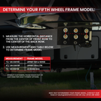 The NOMAD Fifth Wheel-to-Gooseneck Static Pin Box with SnapLatch Coupler