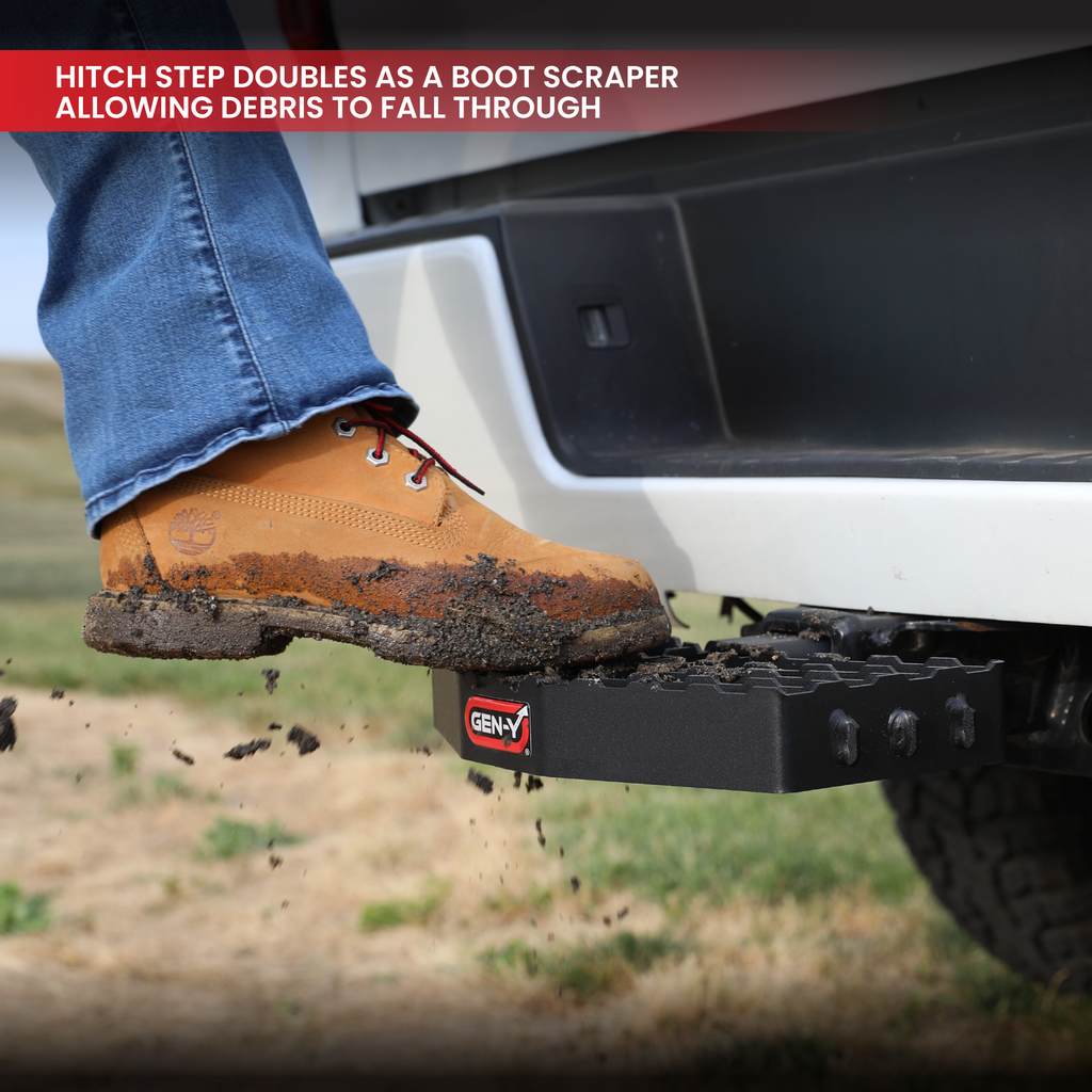 PHANTOM Serrated Hitch Step