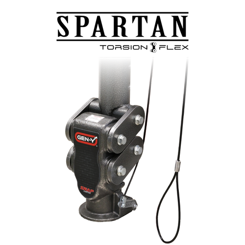 Spartan (Torsion-Flex) Gooseneck with SnapLatch Coupler