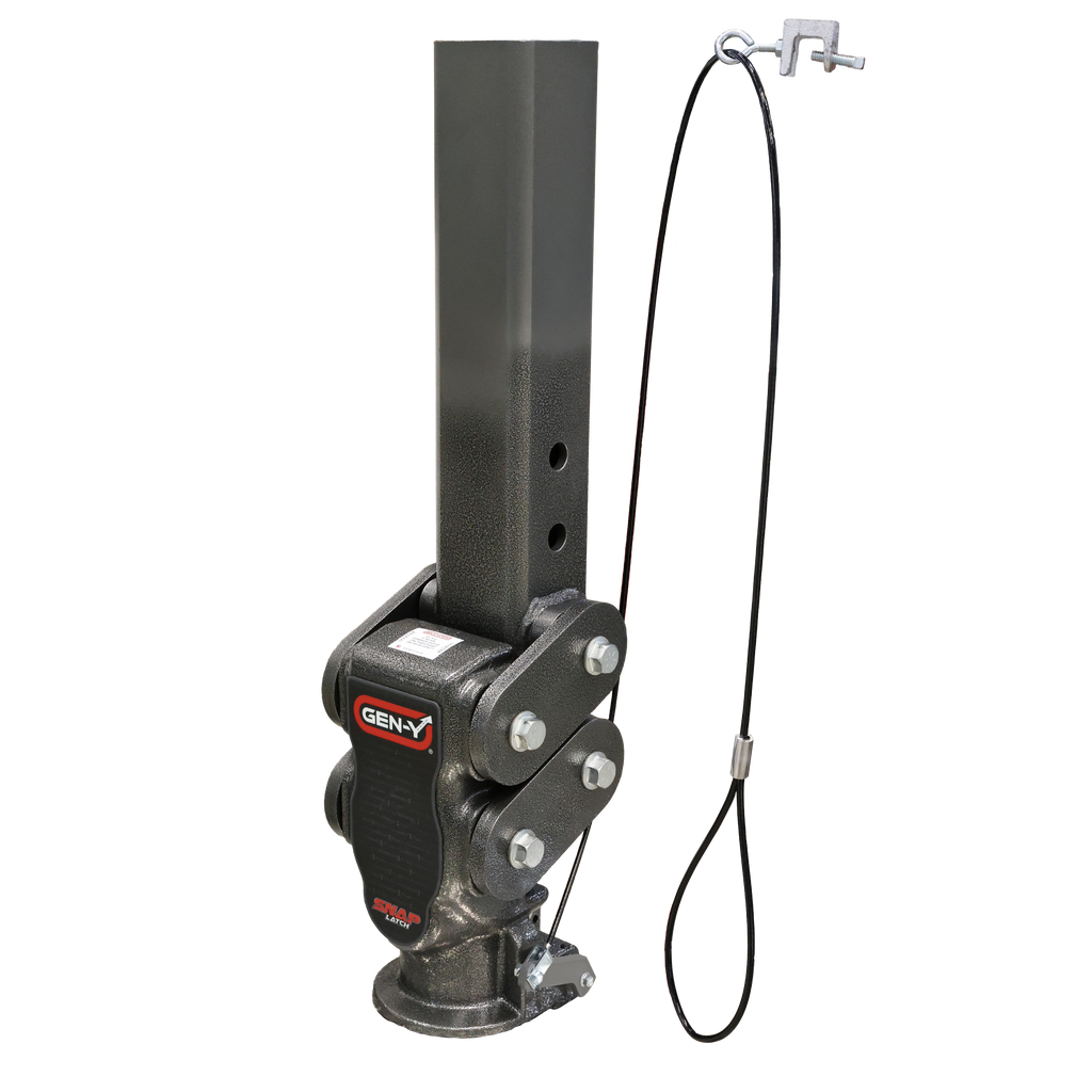 The SPARTAN (Torsion-Flex) Gooseneck Coupler with SnapLatch