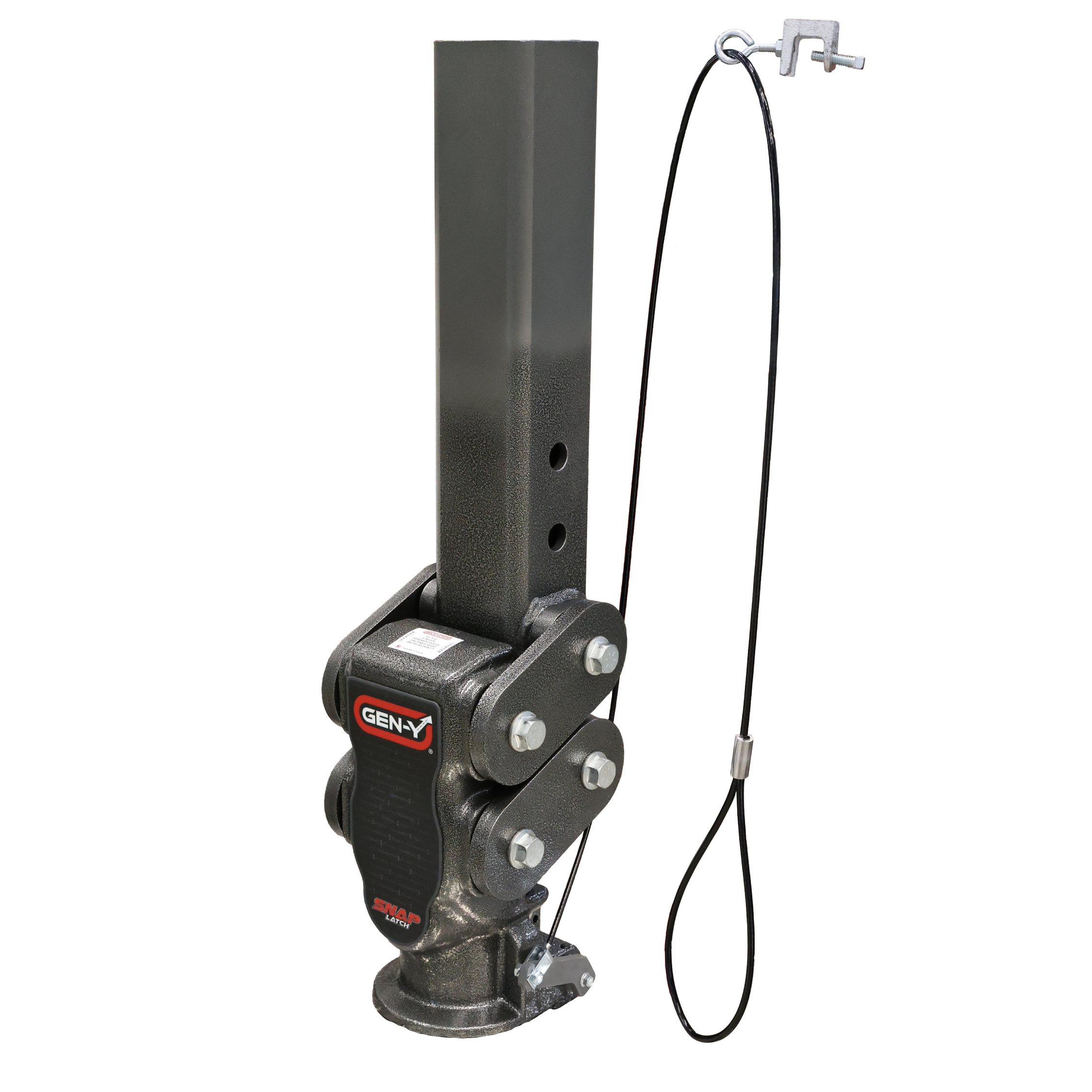 The SPARTAN (Torsion-Flex) Gooseneck Coupler with SnapLatch