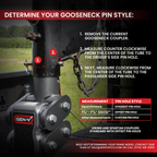 Spartan (Torsion-Flex) Gooseneck with SnapLatch Coupler