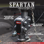 The SPARTAN (Torsion-Flex) Gooseneck Coupler with SnapLatch