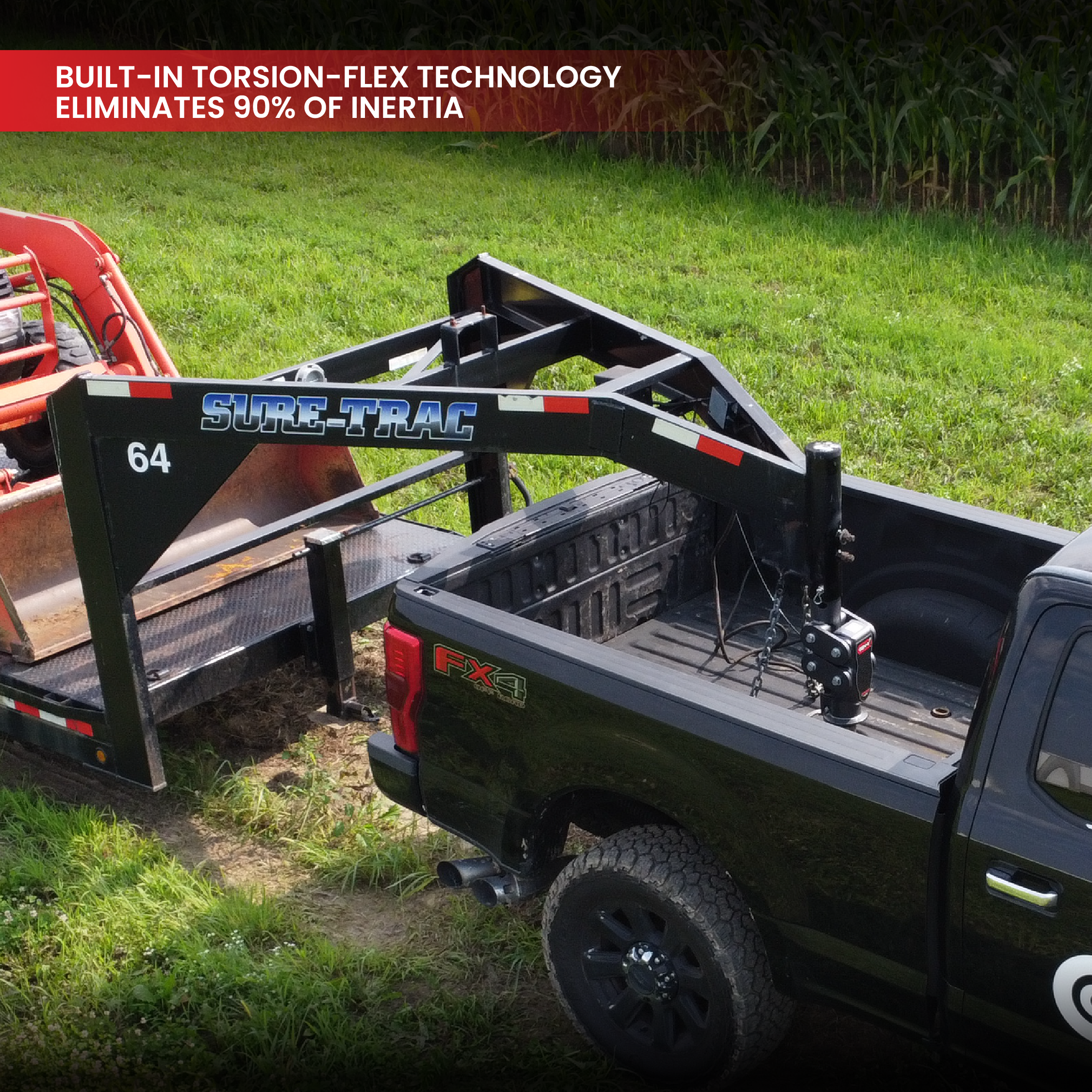 Spartan (Torsion-Flex) Gooseneck with SnapLatch Coupler