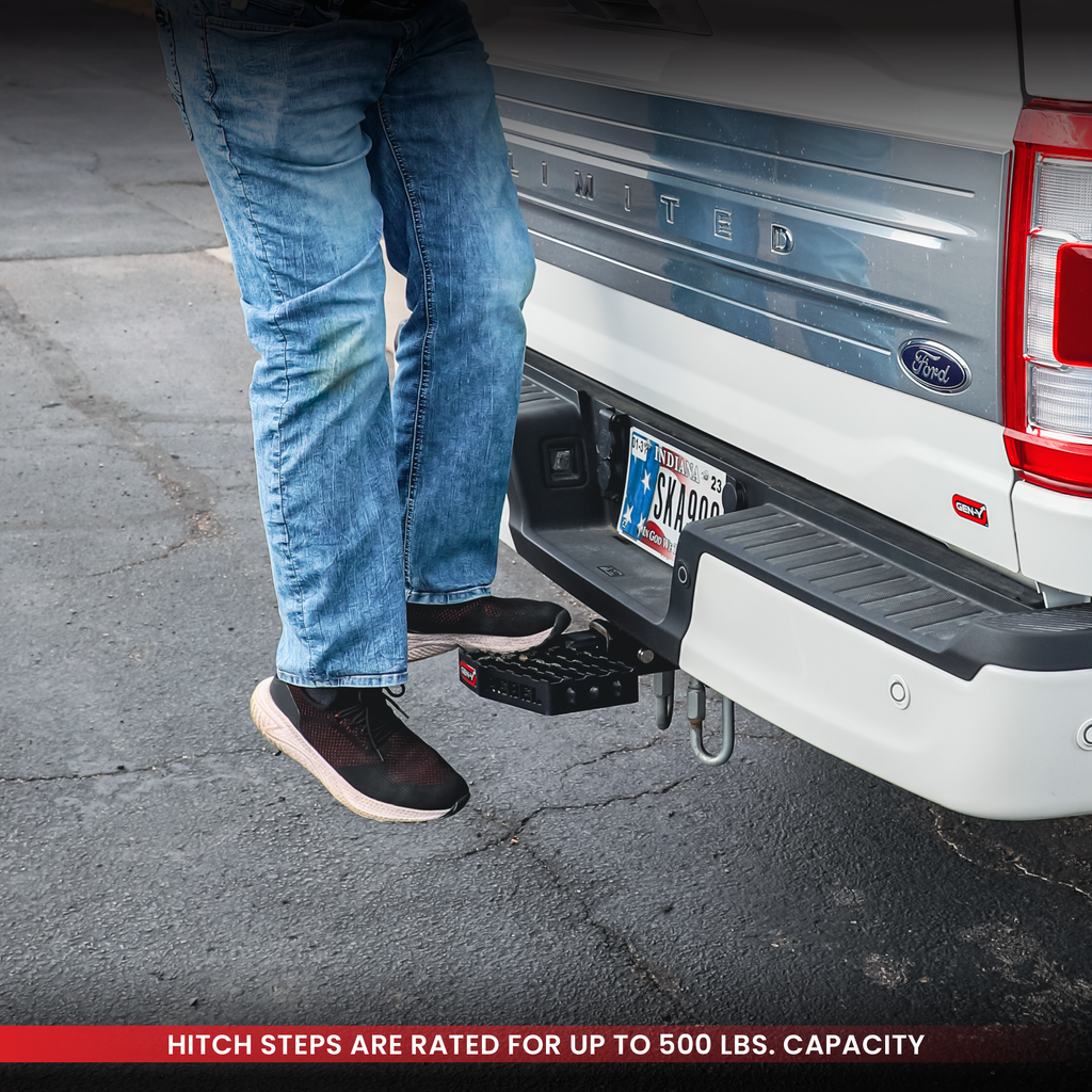 Serrated Hitch Step