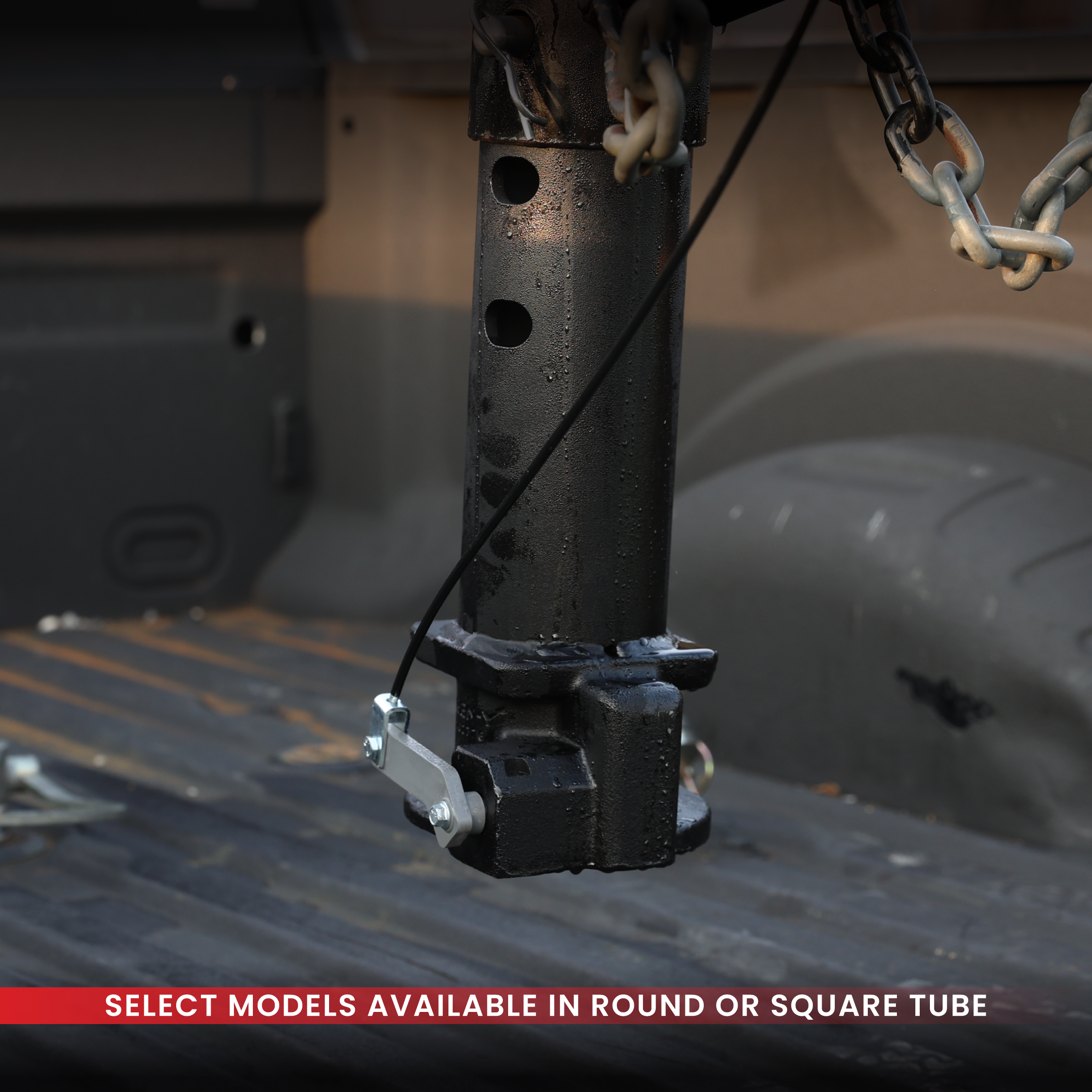 The VIKING Static Gooseneck Coupler with SnapLatch