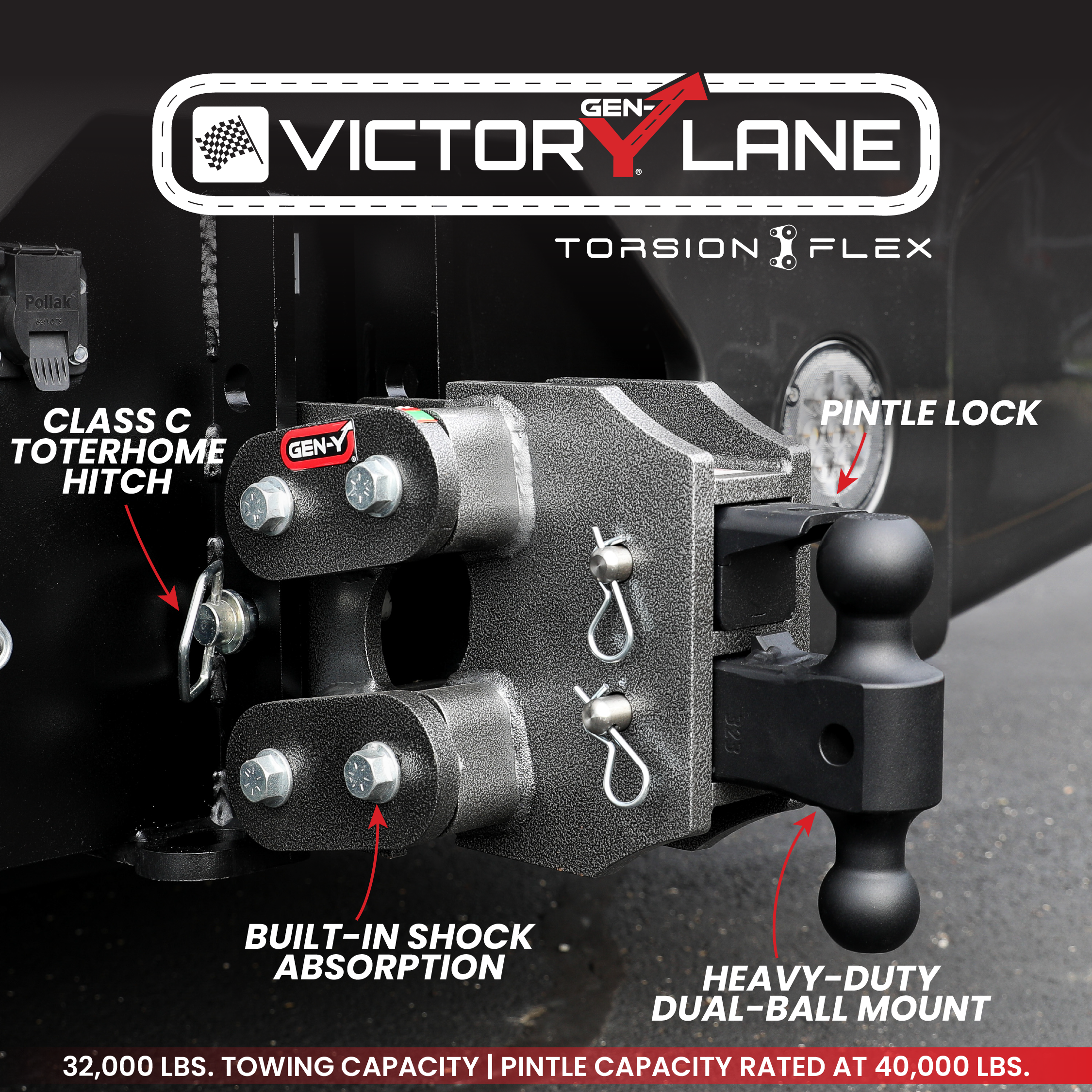 Victory Lane (Torsion-Flex) Trailer Couplers
