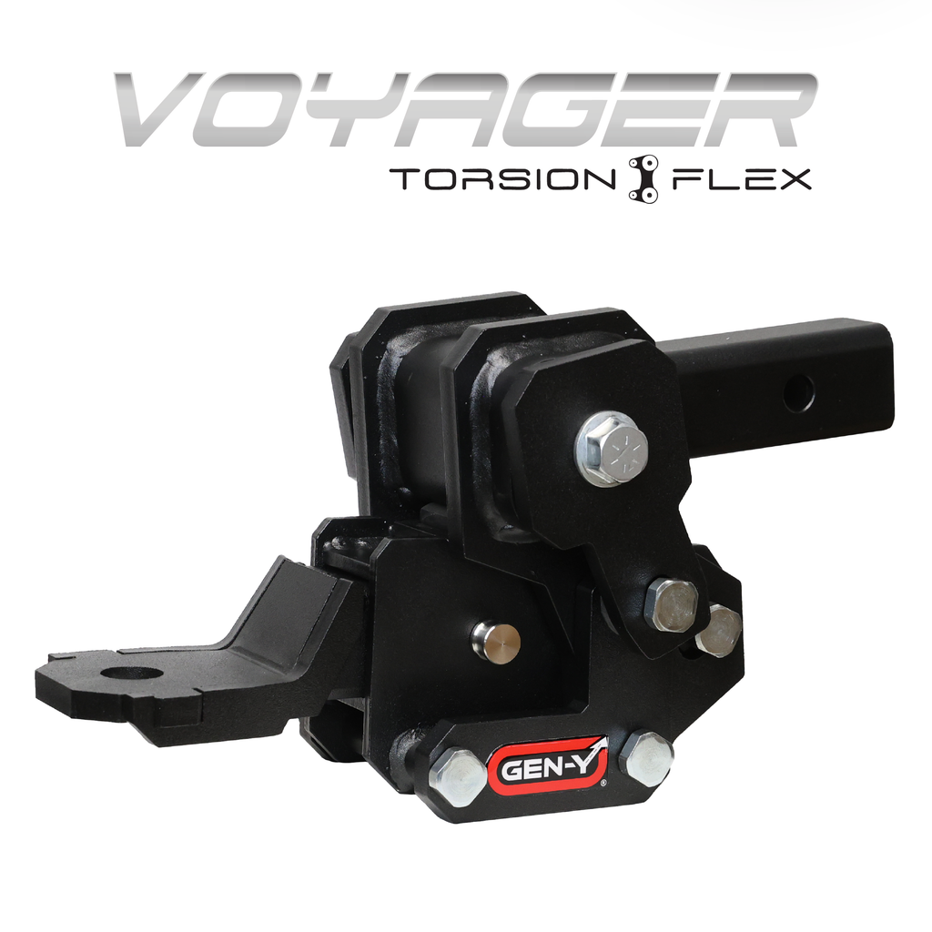 The VOYAGER Cargo Carrier Hitch with TORSION-FLEX Technology