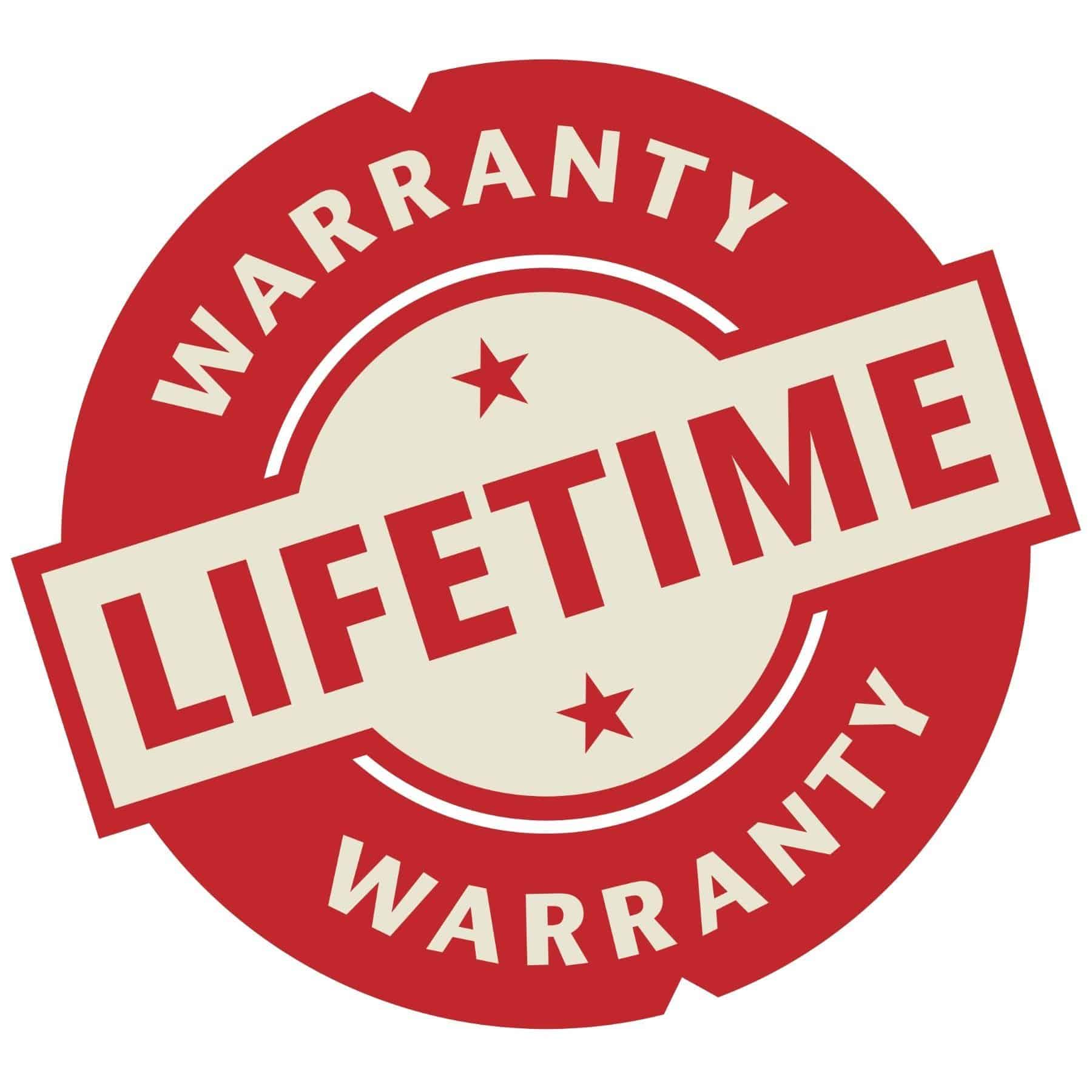 Lifetime Warranty for Rubber Torsion Hitches