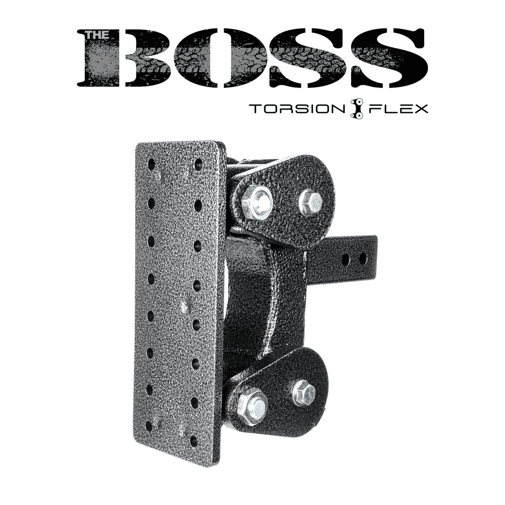 The BOSS (Torsion Flex) Pintle Plate (2"-3" Shank)