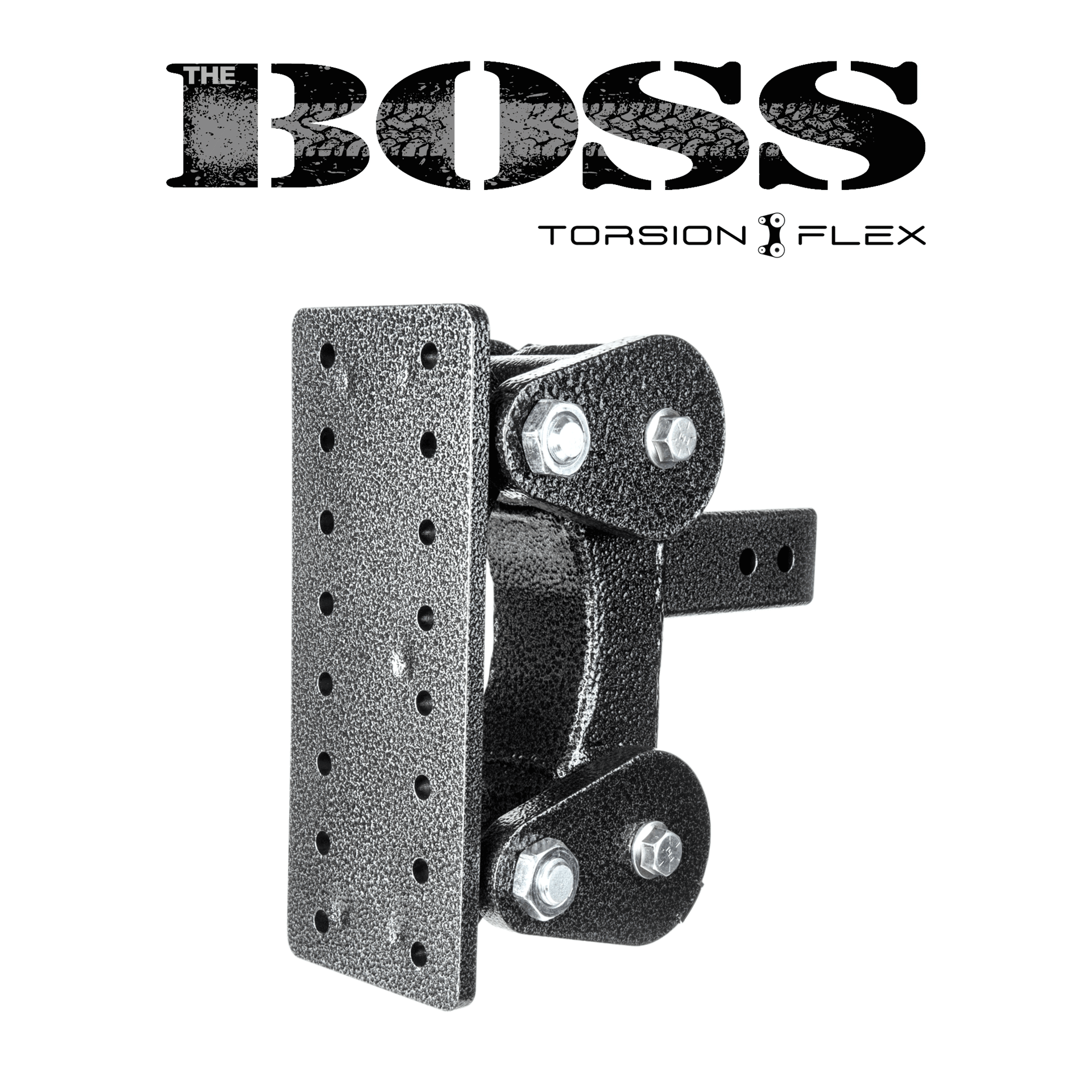 The BOSS (Torsion Flex) Pintle Plate (2"-3" Shank)