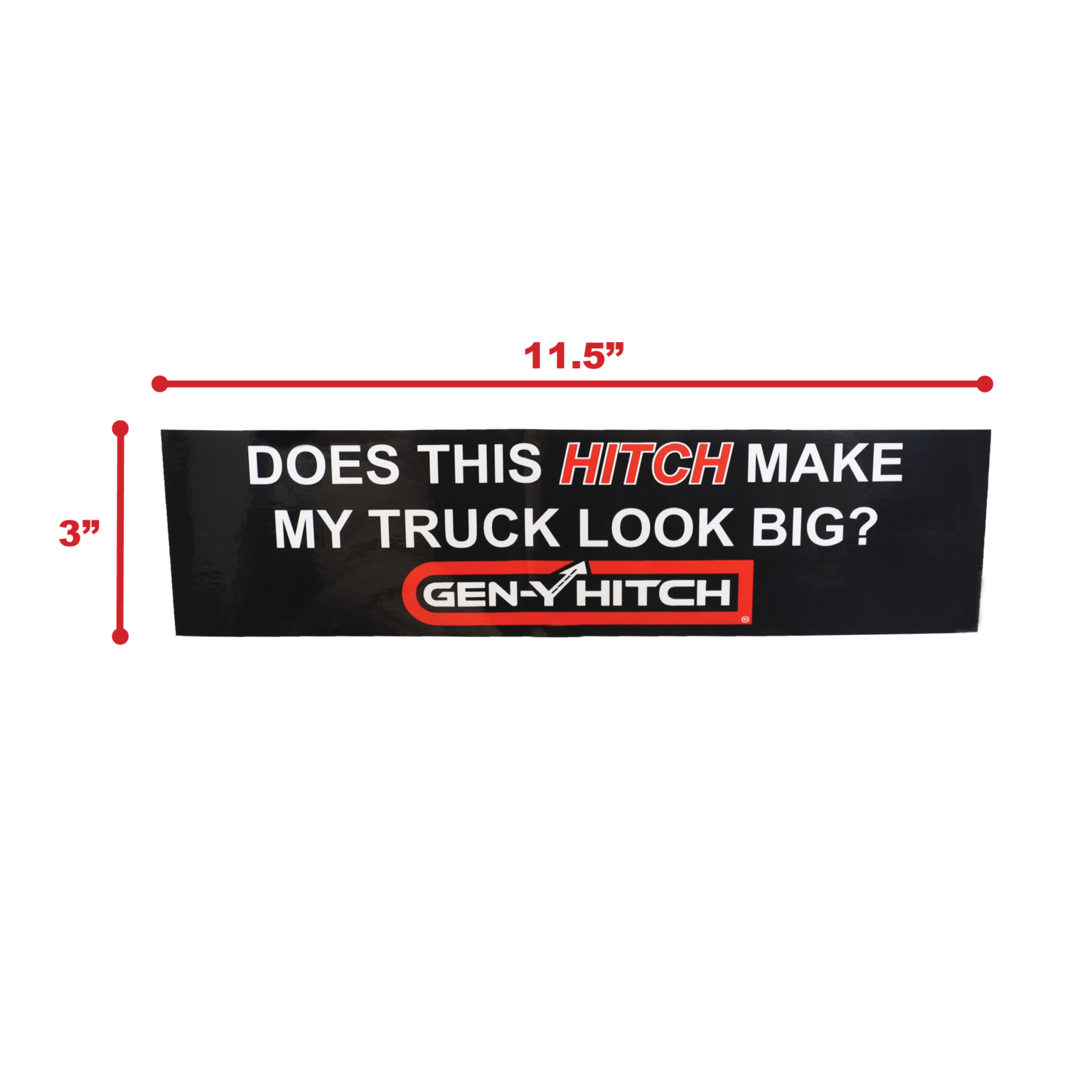 Bumper Stickers - GEN-Y HITCH