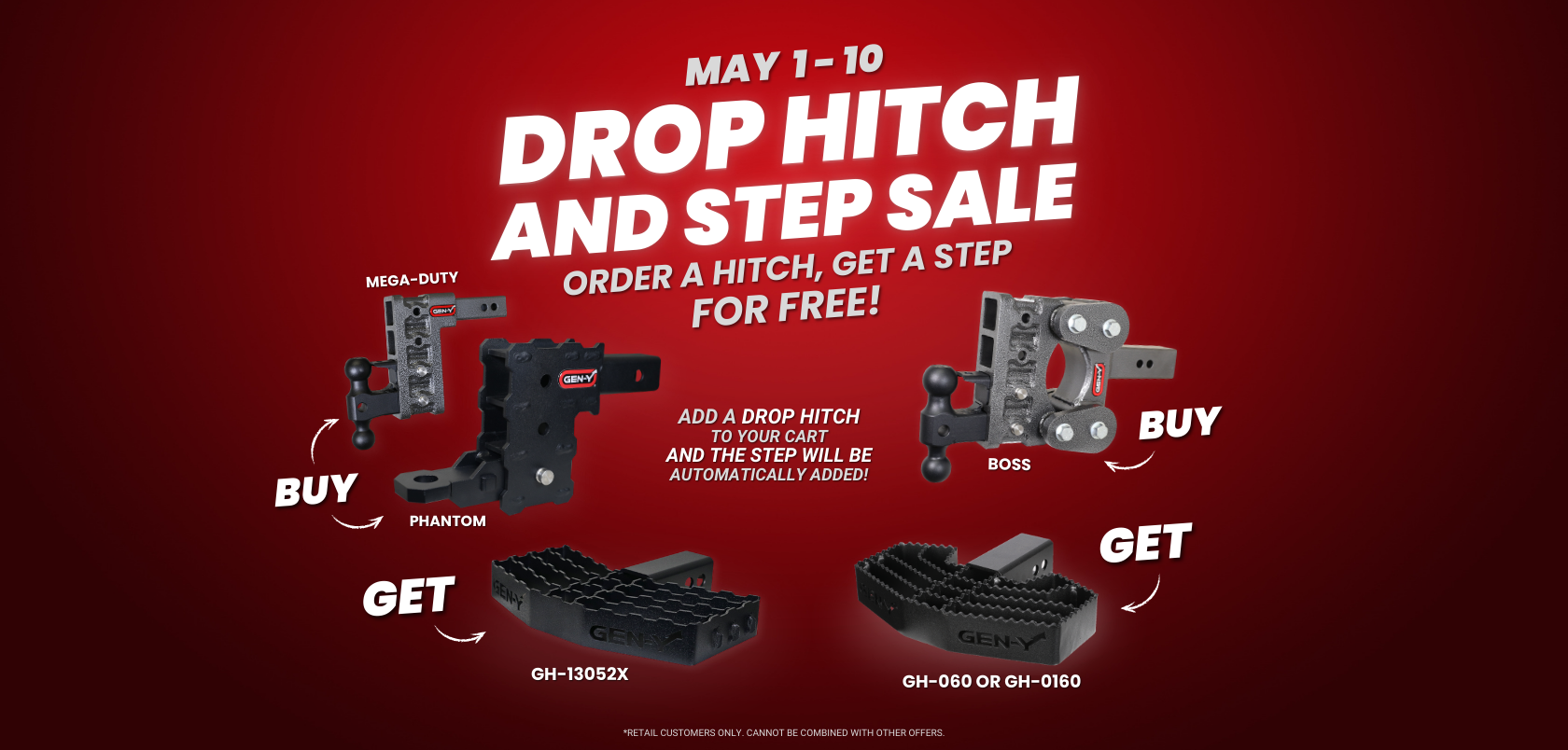Drop Hitch Step Sale Web Banner (1)